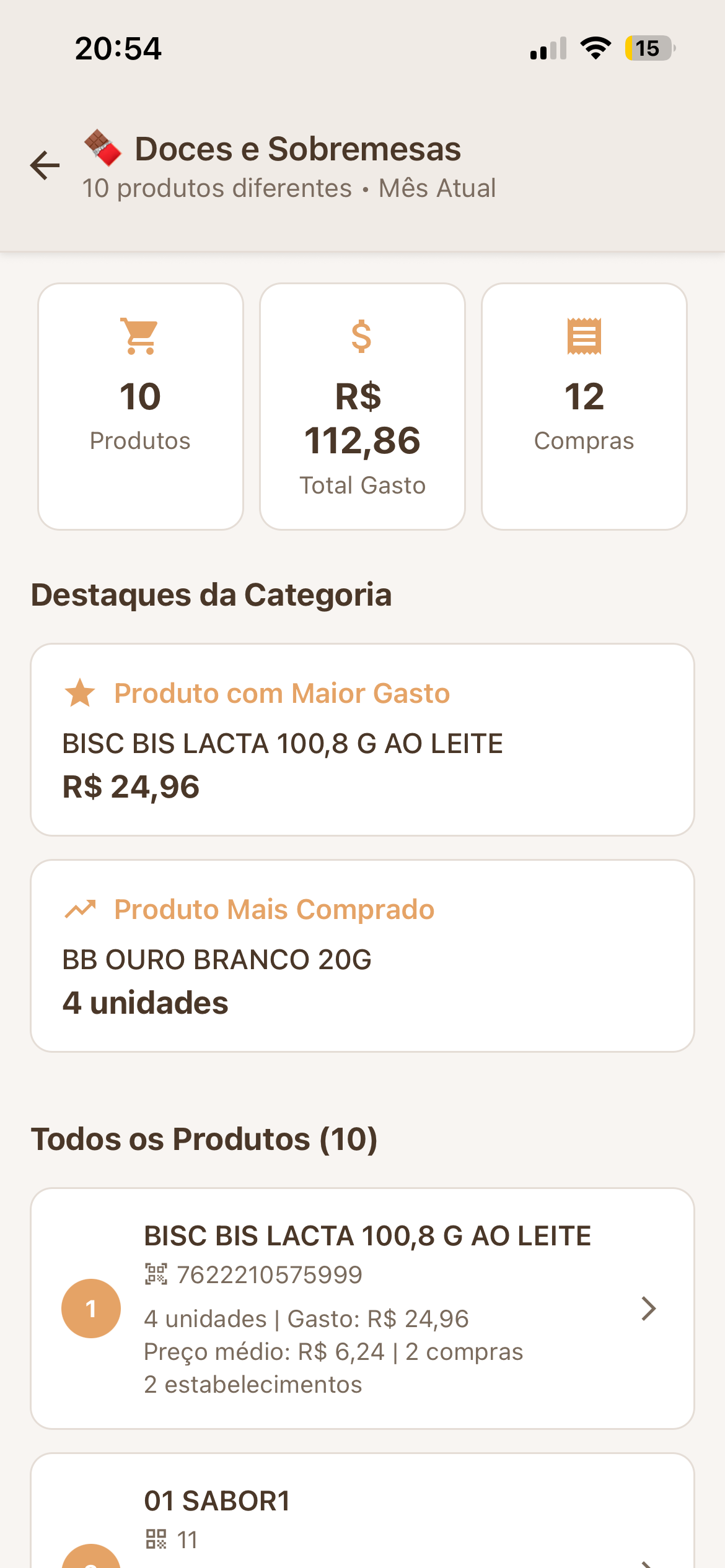 Análise de Categoria